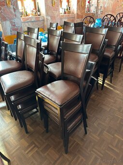 50 kusů STOHOVATELNÉ restaurační žídle. Gastro - 13