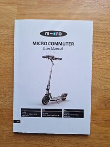 elektrokoloběžka Micro Commuter nová, nejetá - 13