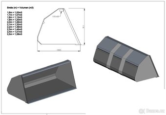 Lopata na čelní nakladač - 13