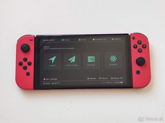 Nintendo Switch OLED Mario edice TOP STAV rok záruka +10 her - 13