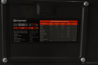 Elektrocentrála Daewoo DDAE10500DSE-3G 10,1KW - 13