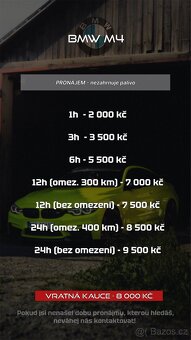 Pronájem BMW M4 a BMW M5 - 13