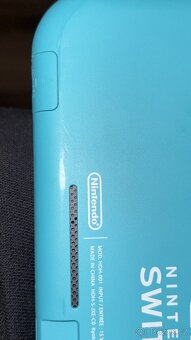 Nintendo switch lite turquise + hry - 13