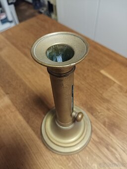 MOSAZNÝ EMPÍROVÝ SVÍCEN -BIEDERMEIER-19. STOLETÍ FRANCIE - 13