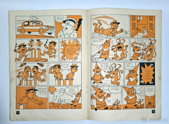 Čtyřlístek č.1 Výnález profesora Myšpulína - 1969 - ORIGINAL - 13