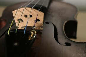 Nádherné housle z 19-ho století opravené F. Herclíkem 1910 - 13