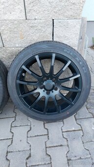 Alu kola 5x112 r17.Černe vw škoda audi Seat - 13