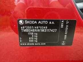 Škoda Scala 1.0 66Kw 05/2021 naj.122tis.km odpočet DPH - 13