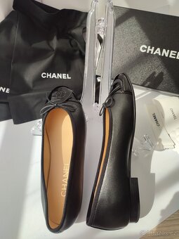 Baleríny Chanel – pravá kůže - 13