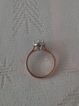 Prsten s diamanty Bisaku - 13