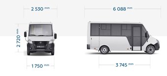 GAZ CITILINE - Příměstský autobus pro 21 osob - 13