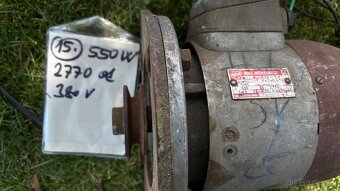 Elektromotor asynchronní třífázový, jednofázový různé - 13