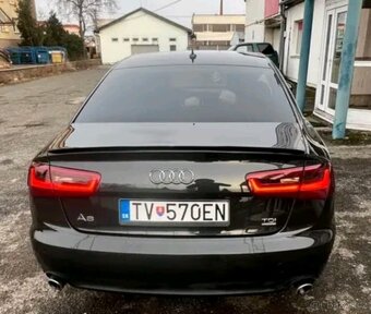 AUDI A6 C7 C7.5 4G spoiler kridlo lipko na kufor - 13