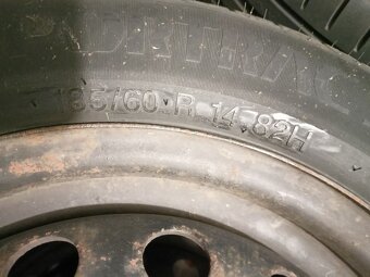 Letní kola Opel Astra 185/60R14, 4ks + rezerva - 13