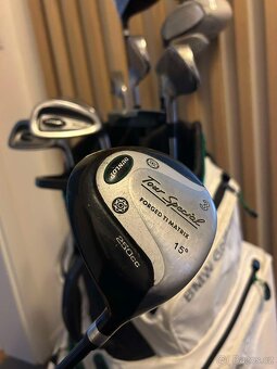 Prodám pánský golfový set DUNLOP a bag BMW Sport - 13