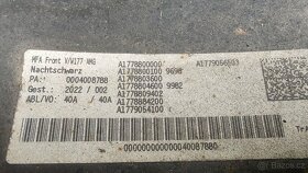 Mercedes A class W177 V177 2018 - 2022 přední nárazník - 13