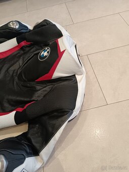 BMW Double R-Pánská kožená moto kombinéza, jednodílná - 13