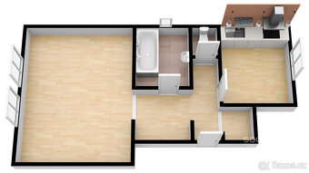 Pronájem bytu 1+1, 49 m2, Stará Boleslav, ul. Boleslavská. - 13