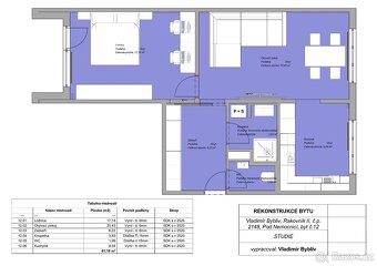 Pronájem 2+1 s lodžií v Rakovníku - 13
