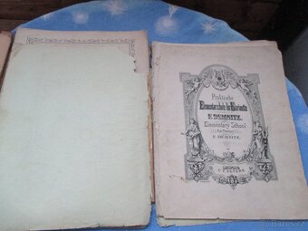 Noty na klarinet-Starožitnost - 13