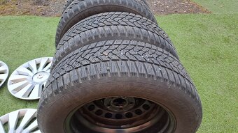 Sada zimní pneu 215/60 R 16, orig. disky a poklice - 13