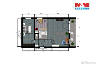 Prodej bytu 3+1, 58 m², Praha, ul. Ostružinová - 13