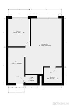 Pronájem bytu 2+kk, Pujmanové, Podolí, 39 m2 - 13