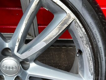 Original 2x ALU kolo Audi 20" 9J ET37 pneu 265/35/R20 - 13