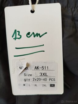 Nové, pánské zateplené kalhoty, velikost XXXL - 13