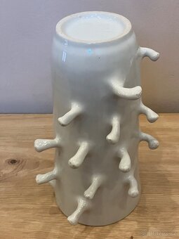 Ručně točená porcelánová mísa a váza Jany Molovčákové-Marešo - 13