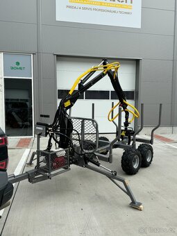 Vývozka - přívěs na dřevo JANSEN HRW-30 3T - 13