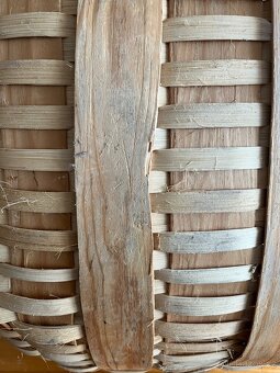 Extra velký proutěný koš (74 cm) – s drobnou vadou - 13