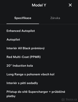✅️ Tesla Y LR AWD - tovární záruka, EAP - 13