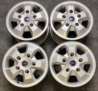 Transit Ford originál alu disky - TOP STAV   - senzory - 13