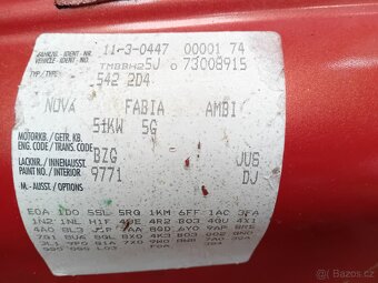 Náhradní díly Škoda Fabia 2 - 13