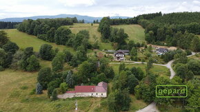 Zajímavý dům s pozemky 3.588m2 v Jelmu u Horní Plané, Šumava - 13
