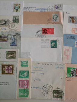 Známky - Razítka - pohledy - dopisy - obálky - 13