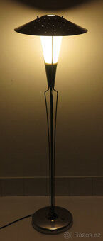 Retro podlahová stojací lampa ZUKOV Československo brusel vi - 13