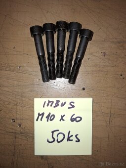 Spojovací materiál..šrouby, matice NOVÉ - 13