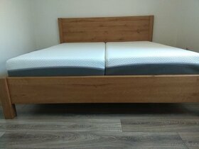 Luxusná dubová postel Klára + zdarma 2 stolíky, od 690€ - 13