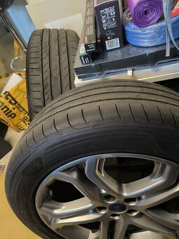 Alu kola Ford Kuga Edge 5x108 r19 Originál,pneu 5,5mm - 13