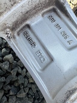 Alu zimní sada kol original VW, 5x112, 195/65 R15 - 13