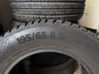 Nové zimní pneu 195/65/15 Nokian WR D4 + Continental TS870 - 13