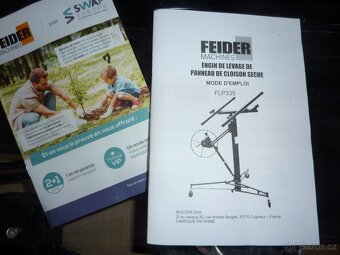 Rezervace Feider zvedák na sádrokarton s brzdou FLP335 - 13