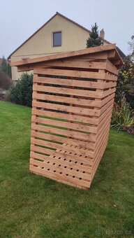 Dřevník nový na cca 4m3 naštípaného dřeva - 13