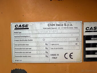 CASE 695 SR 4X4 traktorbager 2008 VIN 568 - 13