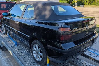 Volkswagen Golf 3.5 Cabrio 1.8i 55 kW, RV 1998 – Dovoz DE - 13
