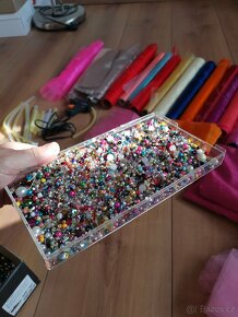 Materiál na výrobu květin z organzy - 13