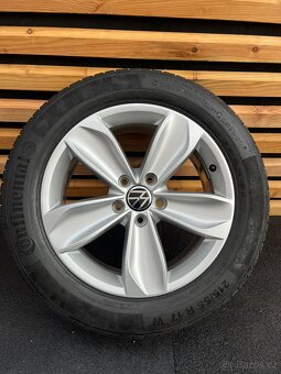Alu originální kola Volkswagen Passat 215/55 R17 5x112☀️ - 13