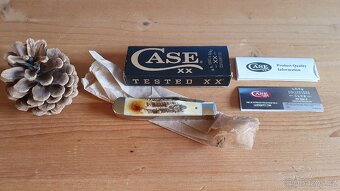 Case Trapper Burnt 6.5, hnědá pálená jelení kost - 13